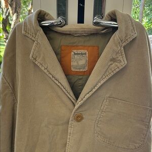 Timberland Men's Beige Corduroy Jacket